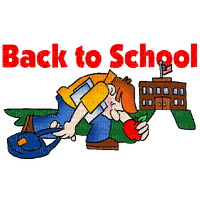 Kaz_Creations Text Back To School - δωρεάν png