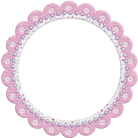 scrap pink circle  ♥ elizamio - png gratuito
