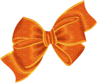 schleife orange - PNG gratuit