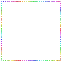 Frame.Gems.Jewels.Rainbow.Animated - KittyKatLuv65 - Ingyenes animált GIF