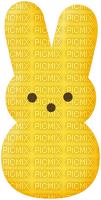 Peep.Candy.Rabbit.Easter.Yellow - zadarmo png
