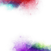Colourful Frame - Free PNG