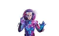katy perry purple pink astronaut dolceluna - ilmainen png