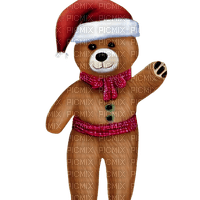 kikkapink teddy bear christmas - png ฟรี