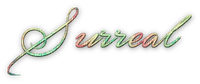 soave text surreal pink green yellow - δωρεάν png