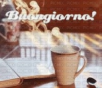 buongiorno con tazza - bezmaksas png