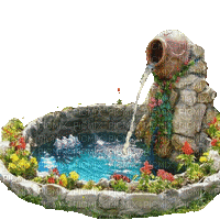 fontanna - Zdarma animovaný GIF