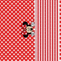 image encre couleur  anniversaire effet à pois Minnie Disney  edited by me - gratis png