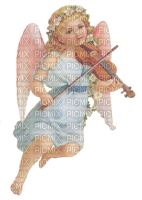 angel with violin - PNG gratuit