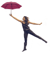 GIRL WITH UNBRELLA - zdarma png
