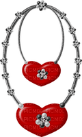 Kaz_Creations Deco Heart Hearts  Hanging Dangly Things Colours - bezmaksas png