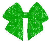 green ribbon - Nemokamas animacinis gif
