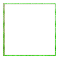Green Glitter Frame-RM - png grátis