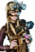 Lady Woman Femme Fille Steampunk JitterBugGirl - png ฟรี