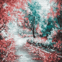 soave background animated autumn forest - Безплатен анимиран GIF