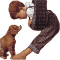 Kaz_Creations Baby Enfant Child Dog Pup - png gratis