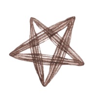sm3 shape star image brown png object - zdarma png