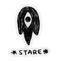 stare by omocat - png ฟรี