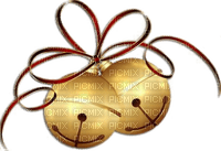 bell cloche glocken  gold  christmas noel xmas weihnachten Navidad рождество natal  tube deco - Free PNG