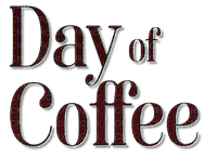 Coffee.Text.brown.Victoriabea - png gratis