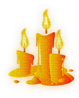 halloween, candles, kynttilät - PNG gratuit