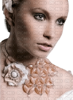 woman femme frau beauty tube human person people face visage gesicht - PNG gratuit