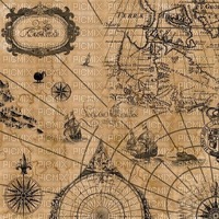 Pirates,old treasure map - 免费PNG