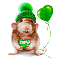 valentine  mouse by nataliplus - ilmainen png