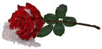 Red rose.Snow.Victoriabea - zdarma png