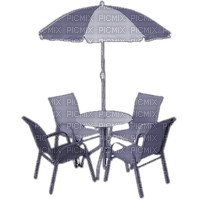 table de terrasse - png gratis