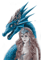 Y.A.M._Fantasy woman dragon