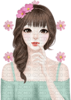 Lovely girl by Mellow spring - besplatni png