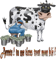 vache - GIF animado grátis