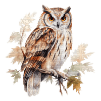 Autumn. Owl. Leila - PNG gratuit