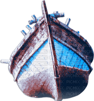 soave deco summer boat blue brown - δωρεάν png
