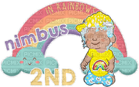 Babyz in Rainbows 2nd Place - ücretsiz png
