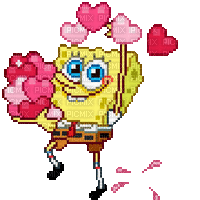 Spongebob Valentine (Unknown Credits) - Nemokamas animacinis gif