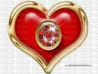 RED HEART - LOVE - PNG gratuit