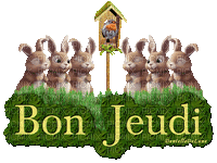 bon jeudi - Бесплатный анимированный гифка