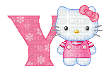 Hello Kitty Alphabet #25 (Eklablog) - 免费动画 GIF