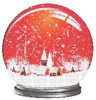 soave deco christmas animated winter globe - GIF animate gratis