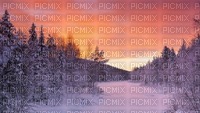 bg--winter landscape----vinter-landskap - 無料png