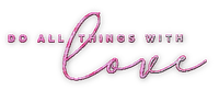 soave text things white love pink - Free PNG