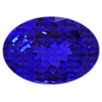 Kaz_Creations Blue Oval Gem - безплатен png