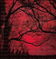 Halloween.Gothic.Landscape.Red.Victoriabea - Ingyenes animált GIF