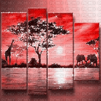 kikkapink africa background animated gif glitter - Δωρεάν κινούμενο GIF