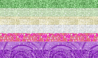 Genderfae Pride flag glitter - Gratis animeret GIF