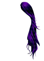 cheveux purple G - png gratis