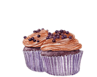 chocolate cupcake Bb2 - ingyenes png