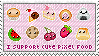 pixel food stamp - Free animated GIF